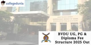 BVDU UG, PG & Diploma Fee Structure 2025 Out; Check Complete Breakdown Here